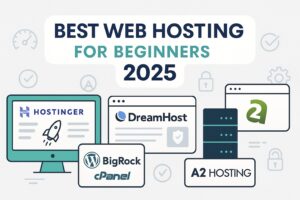 Best Web Hosting for Beginners in 2025 comparison