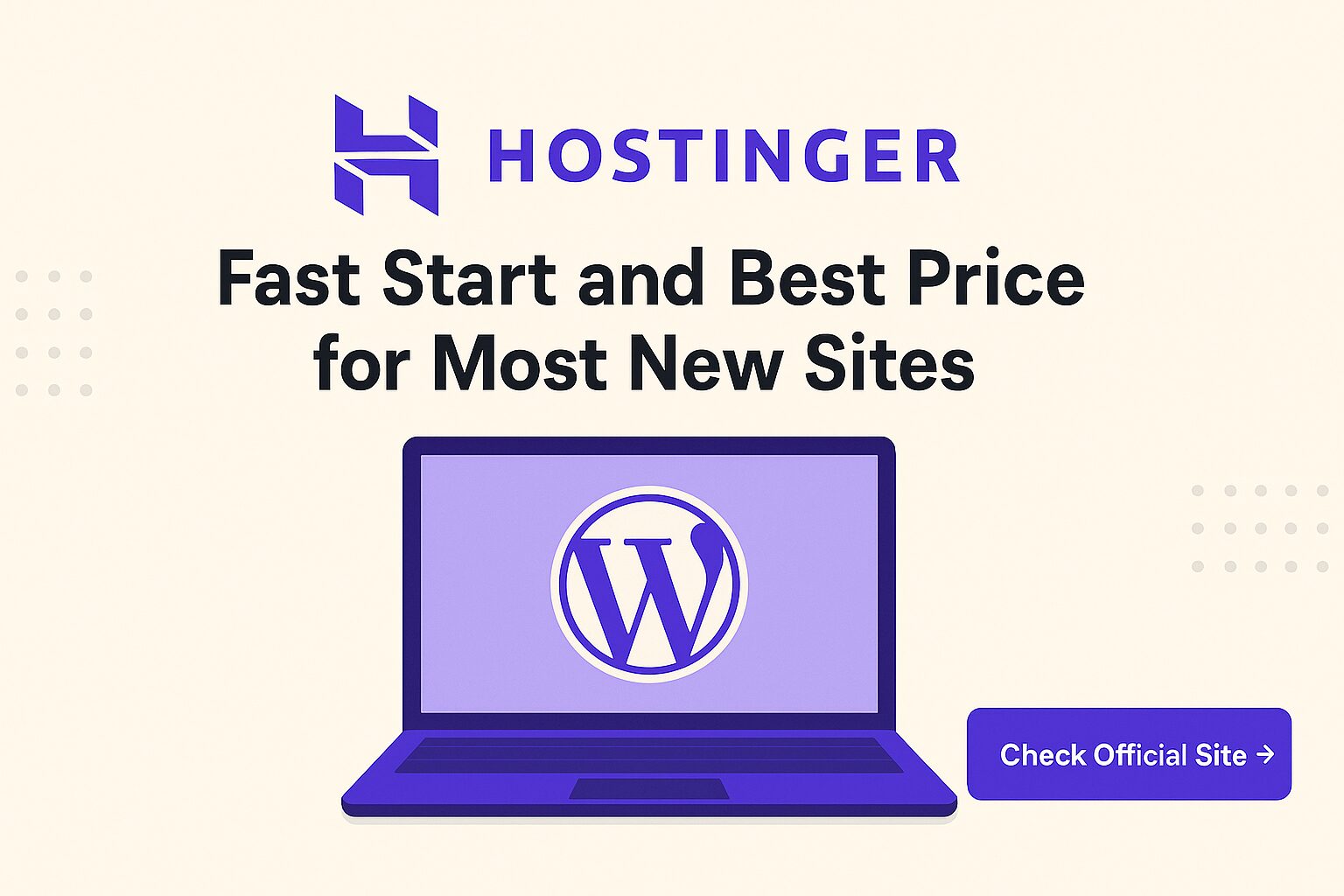 Hostinger dashboard setup 2025
